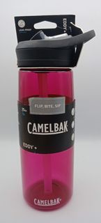 25 OZ  CAMELBAK Eddy Plus Water Bottle Tumbler Deep Magenta  BPA  Free Bite Valve with Handle