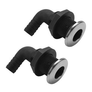 4 Inch Universal Hull Hose Connector Nylon Water Outlet Accessories