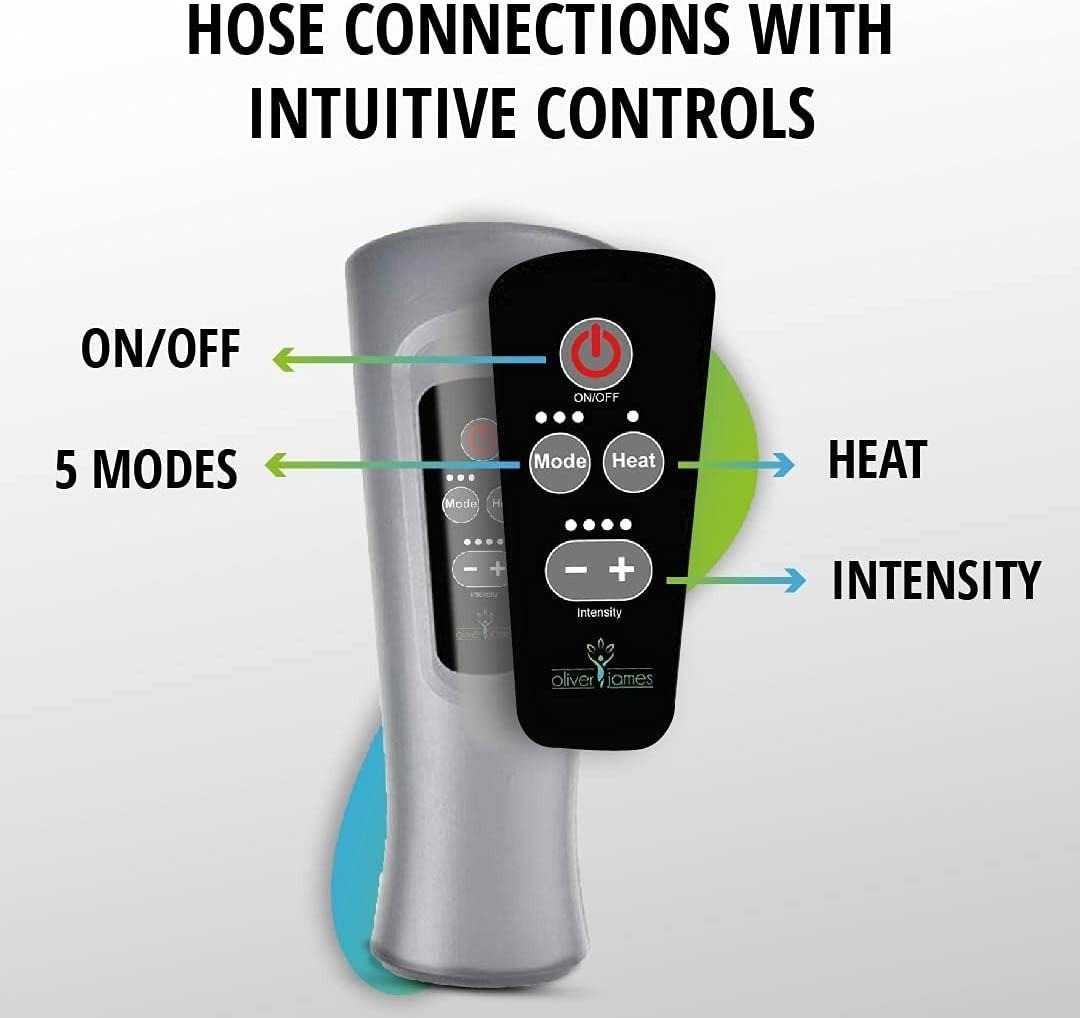 ⭐ [B2298] ⭐ Oliver James Leg Massager with Heat and Compression Feet and Leg Compression