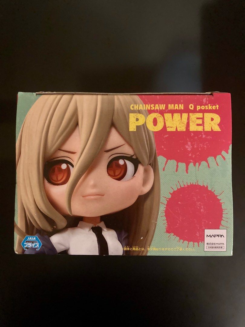 鏈鋸人 CHAINSAW MAN 帕瓦 POWER Qposket QP 景品 figure 標準盒 日版 全新, 興趣及遊戲, 玩具