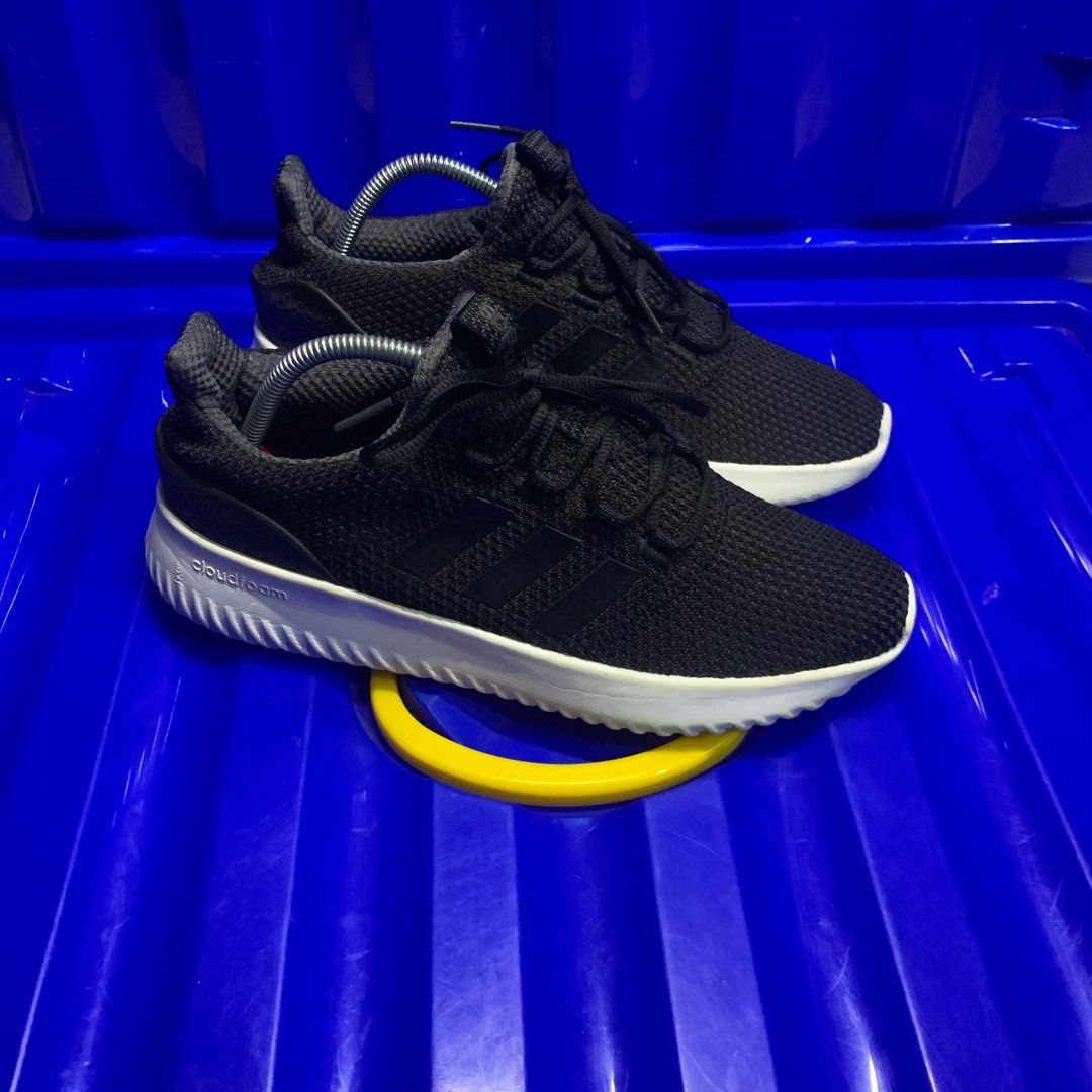 Adidas Cloudfoam Ultimate Shoes Core Black Fesyen Pria Sepatu Sneakers di Carousell