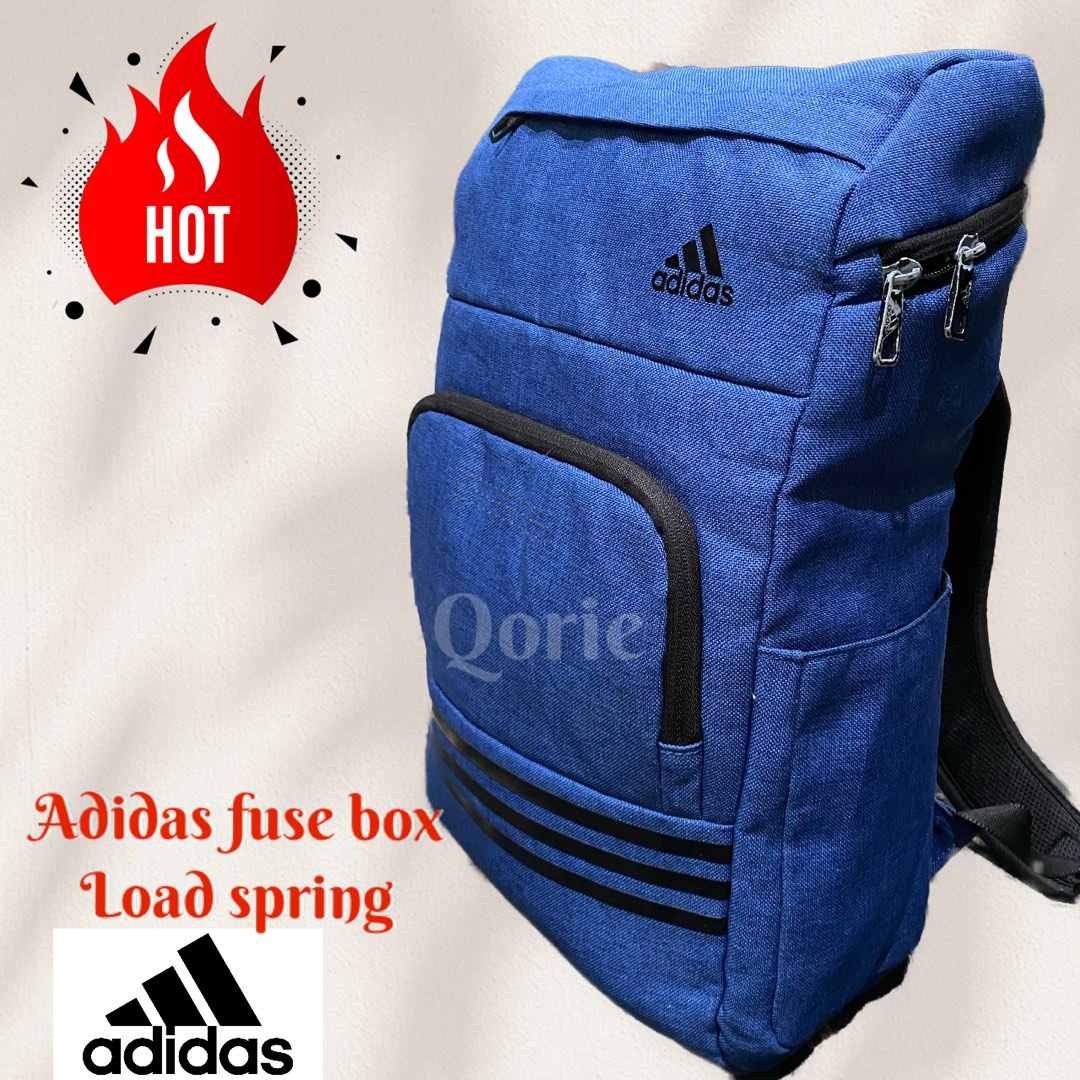 Adidas load spring backpack, Men's Fashion, Bags, Backpacks on Carousell