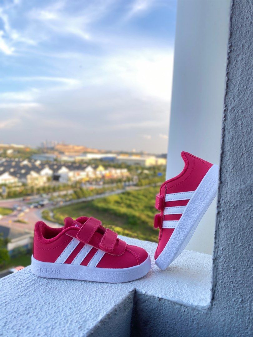 Adidas VL Court 2.0 Infants Kids Women s Fashion Footwear
