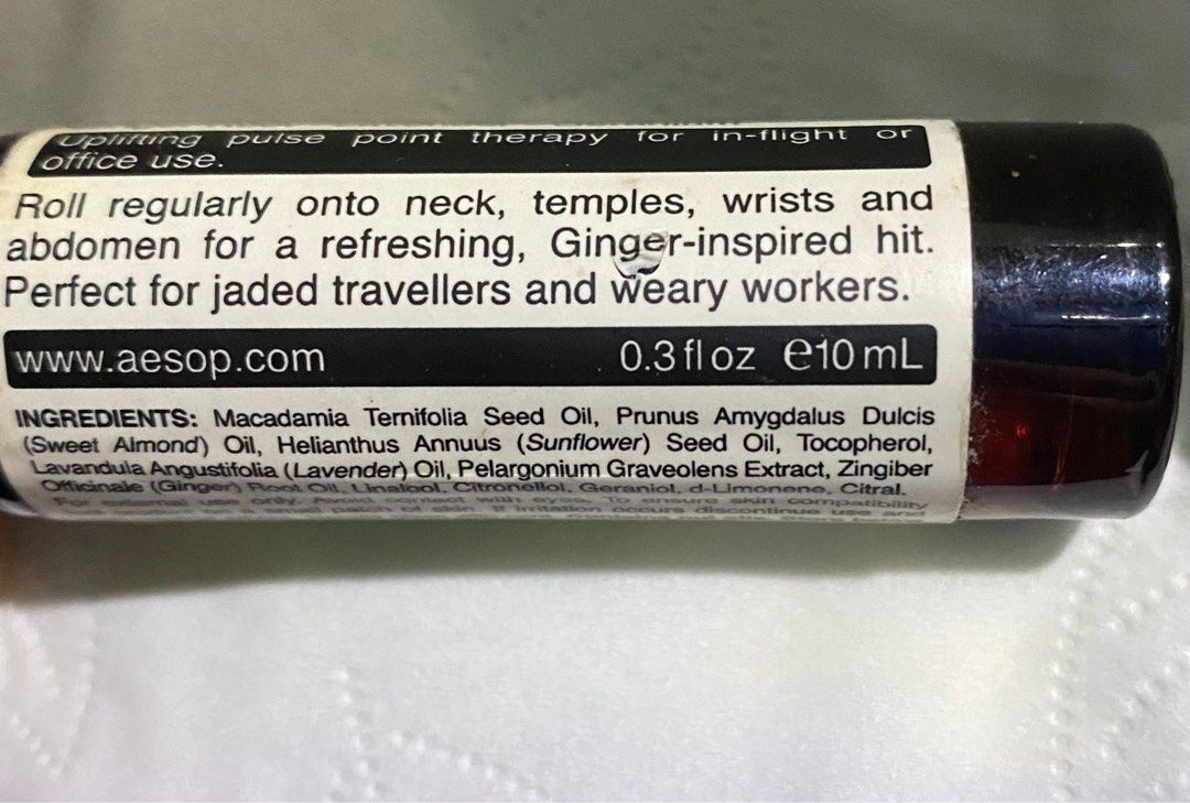 Aesop Ginger Flight Therapy, Beauty & Personal Care, Bath & Body, Body