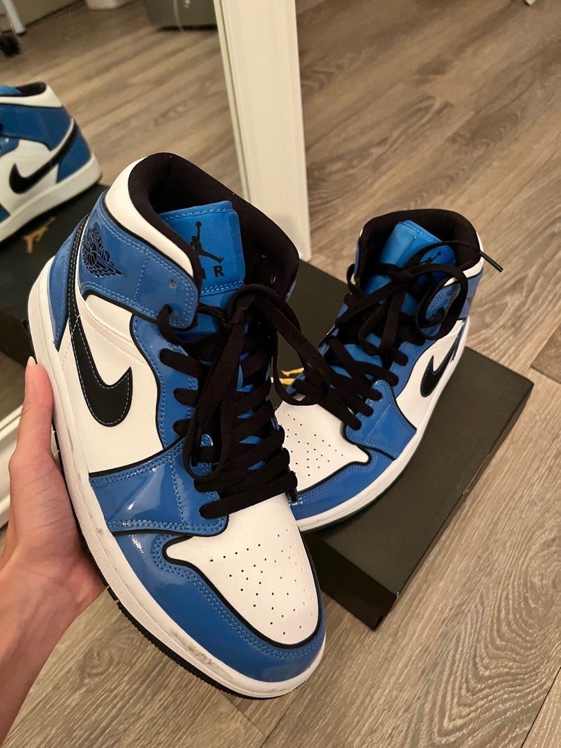 Cobalt blue jordans top