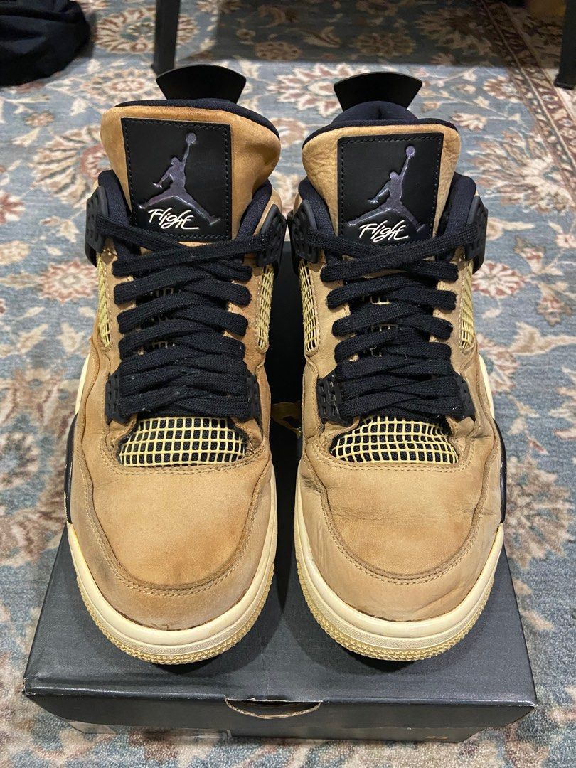 Air Jordan 4 Mushroom Men s Fashion Footwear Sneakers on