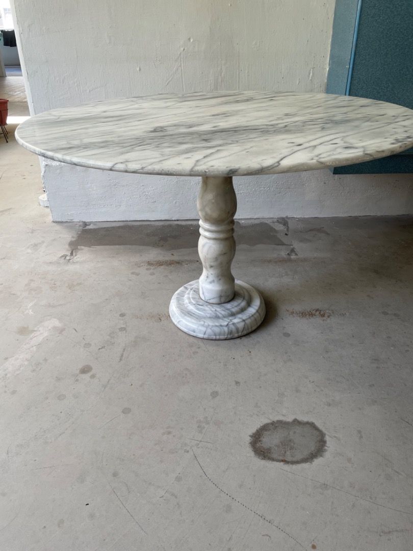 Antique marble table, Furniture & Home Living, Kitchenware & Tableware