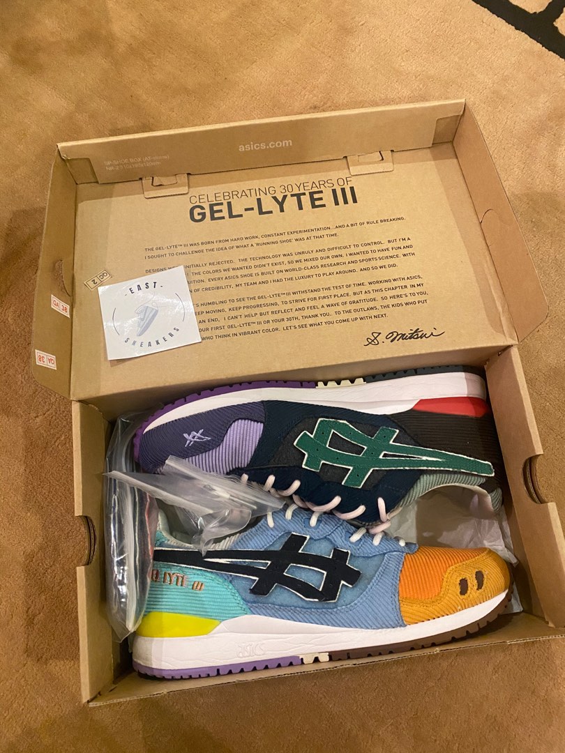 Asics sean wotherspoon x atmos, Men's Fashion, Footwear, Sneakers on  Carousell