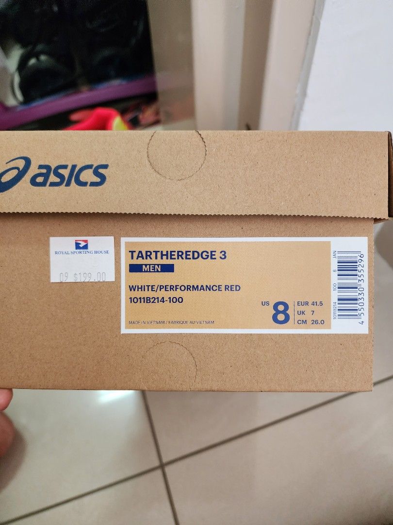 tartheredge asics
