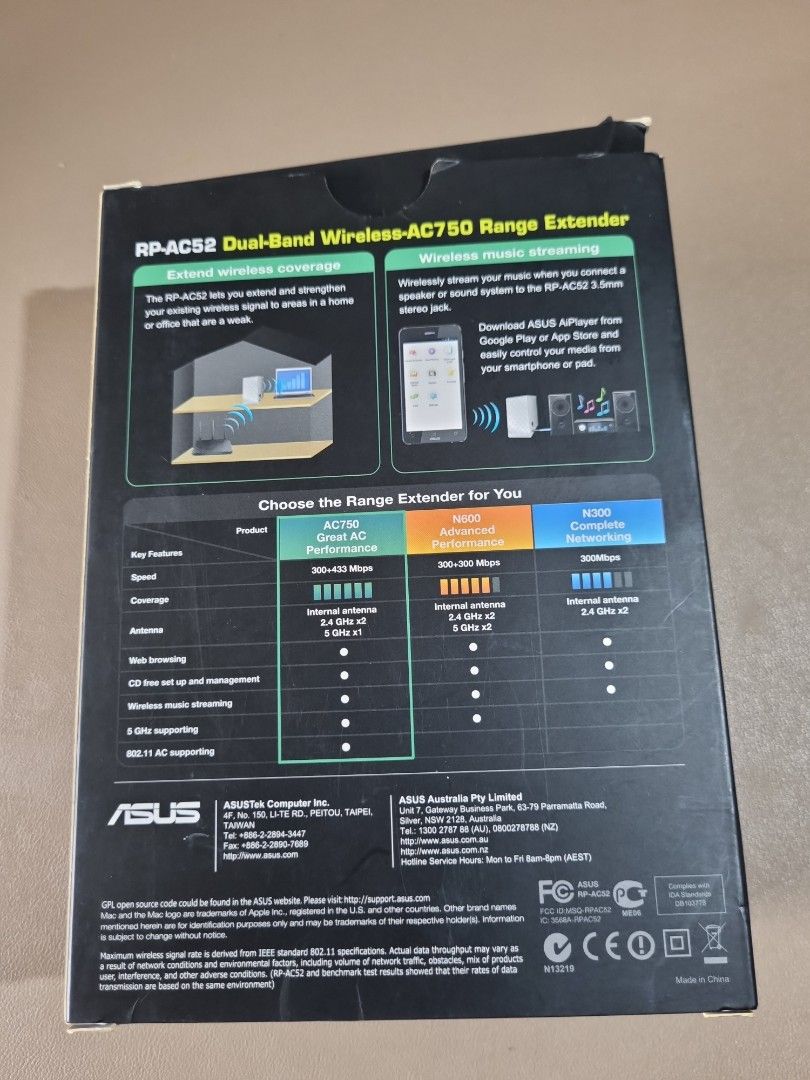 Asus Wifi Extender, Mobile Phones & Gadgets, Mobile & Gadget