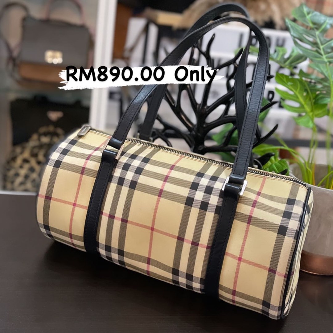 Authentic BURBERRY SPEEDY 35, Luxury, Bags & Wallets on Carousell