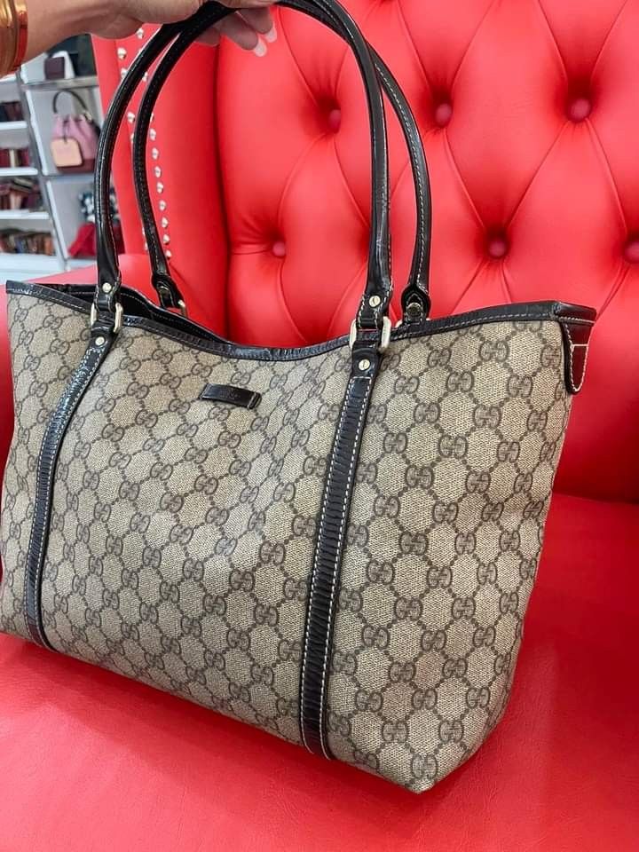 Authentic gucci tote, Luxury, Bags & Wallets on Carousell