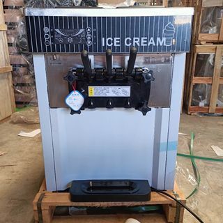 Automatic Commercial Electric Desktop Soft Ice Cream Machine Three Flavors can make  P59,990