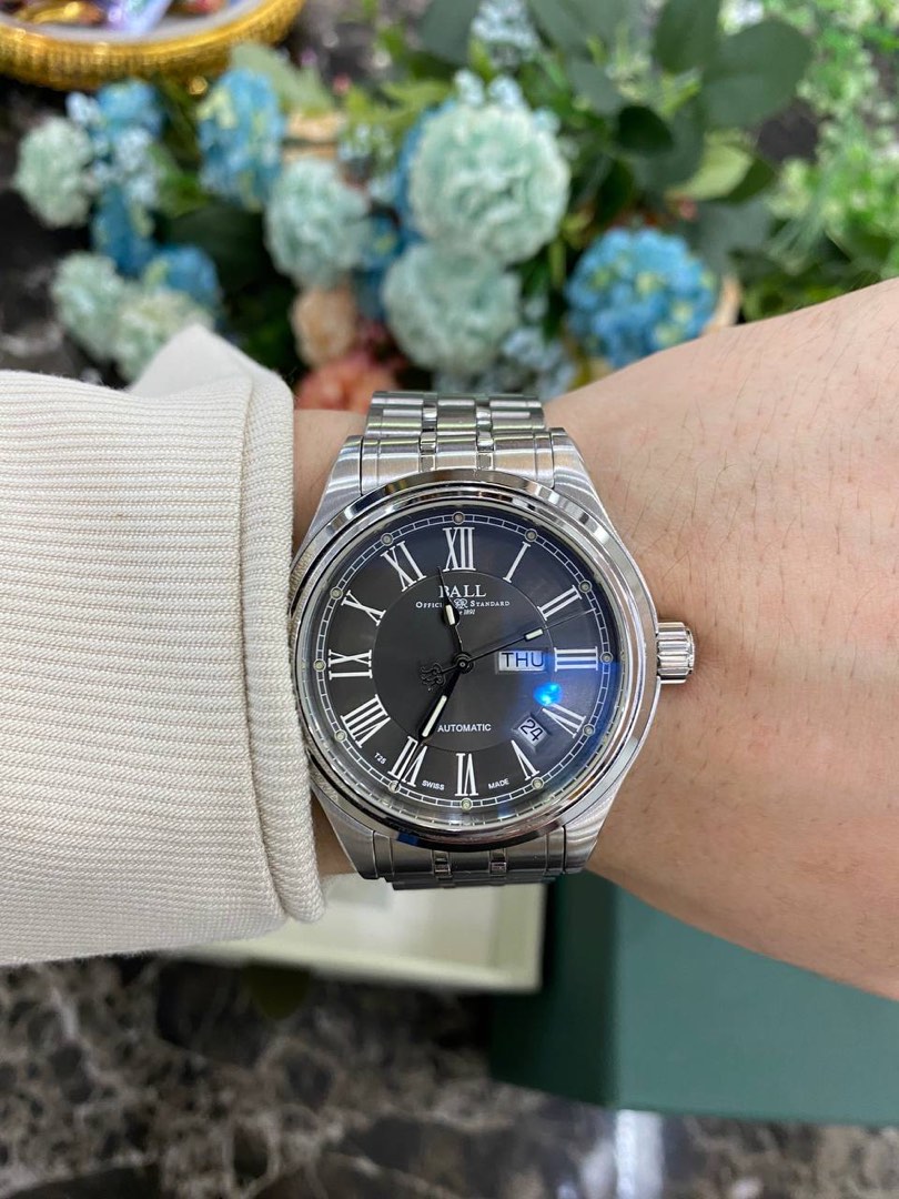 BALL TRAINMASTER ROMAN 41MM AUTOMATIC UNISEX WATCH FULL SET