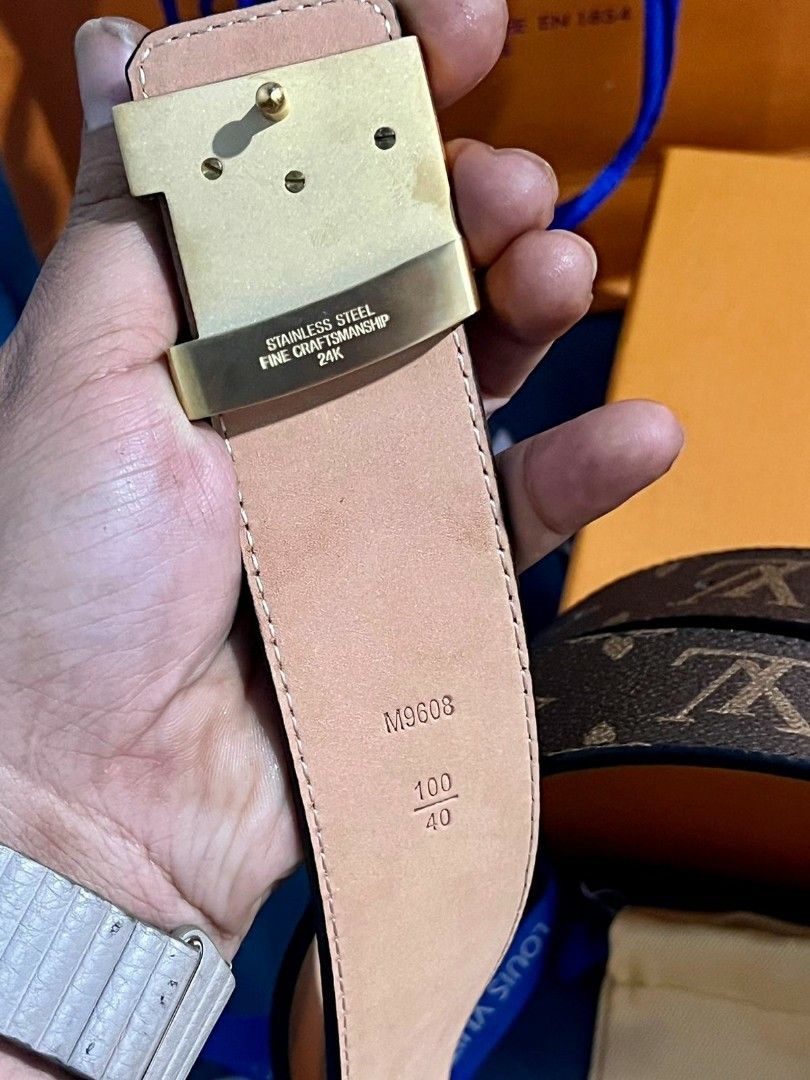 louis vuitton 24k belt