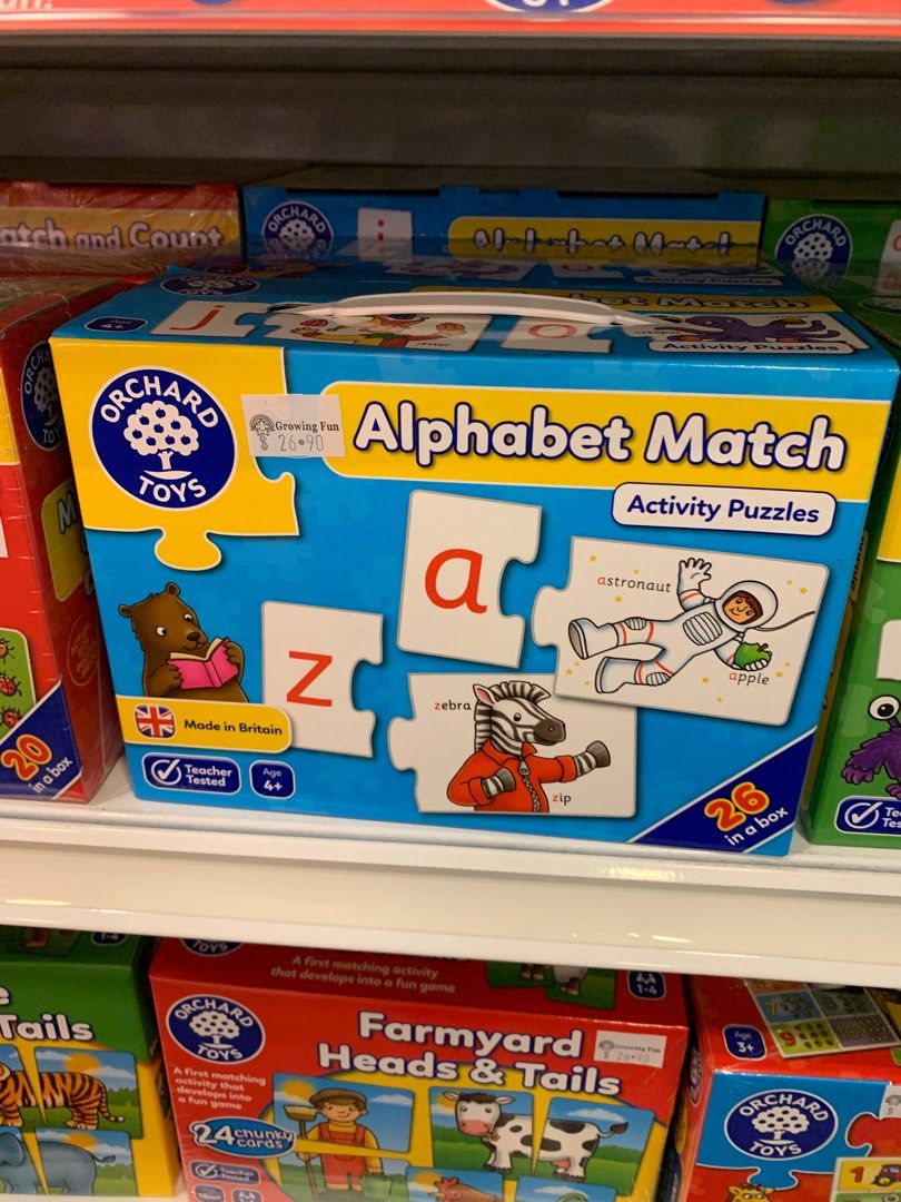 Orchard toys discount alphabet match
