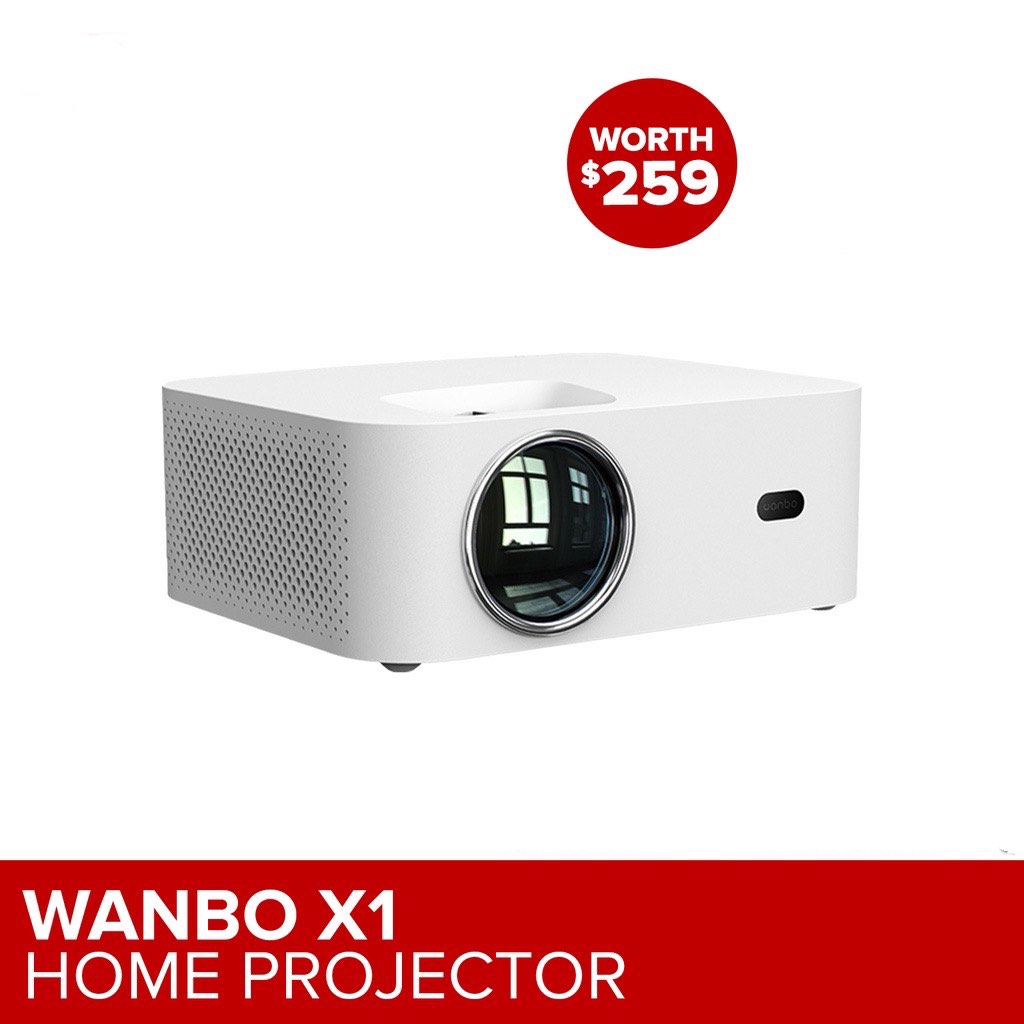 BN Xiaomi Wanbo Portable Projector X1 Same Screen, TV & Home Appliances ...