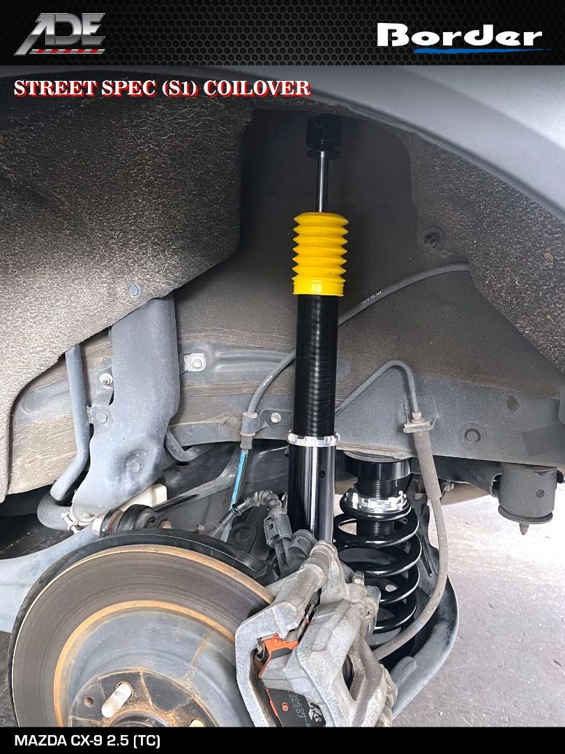 BORDER STREET SPEC (S1) COILOVER ON MAZDA CX-9 2.5 (TC), Car ...
