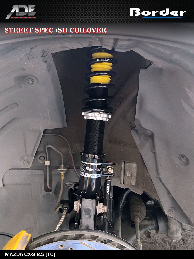 BORDER STREET SPEC (S1) COILOVER ON MAZDA CX-9 2.5 (TC), Car ...