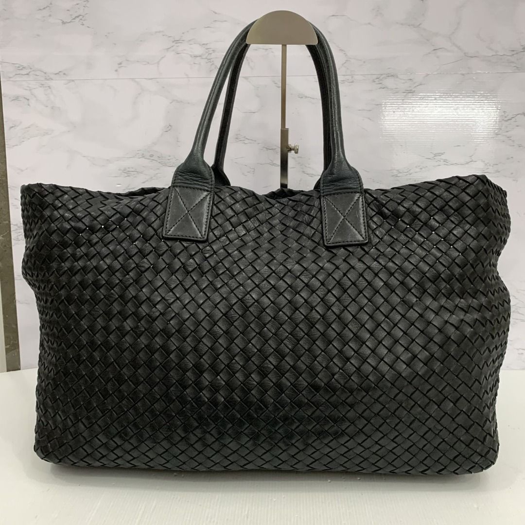 BOTTEGA VENETA 113129 CABAS W/POUCH TOTE BAG 227032160 EK, Women's