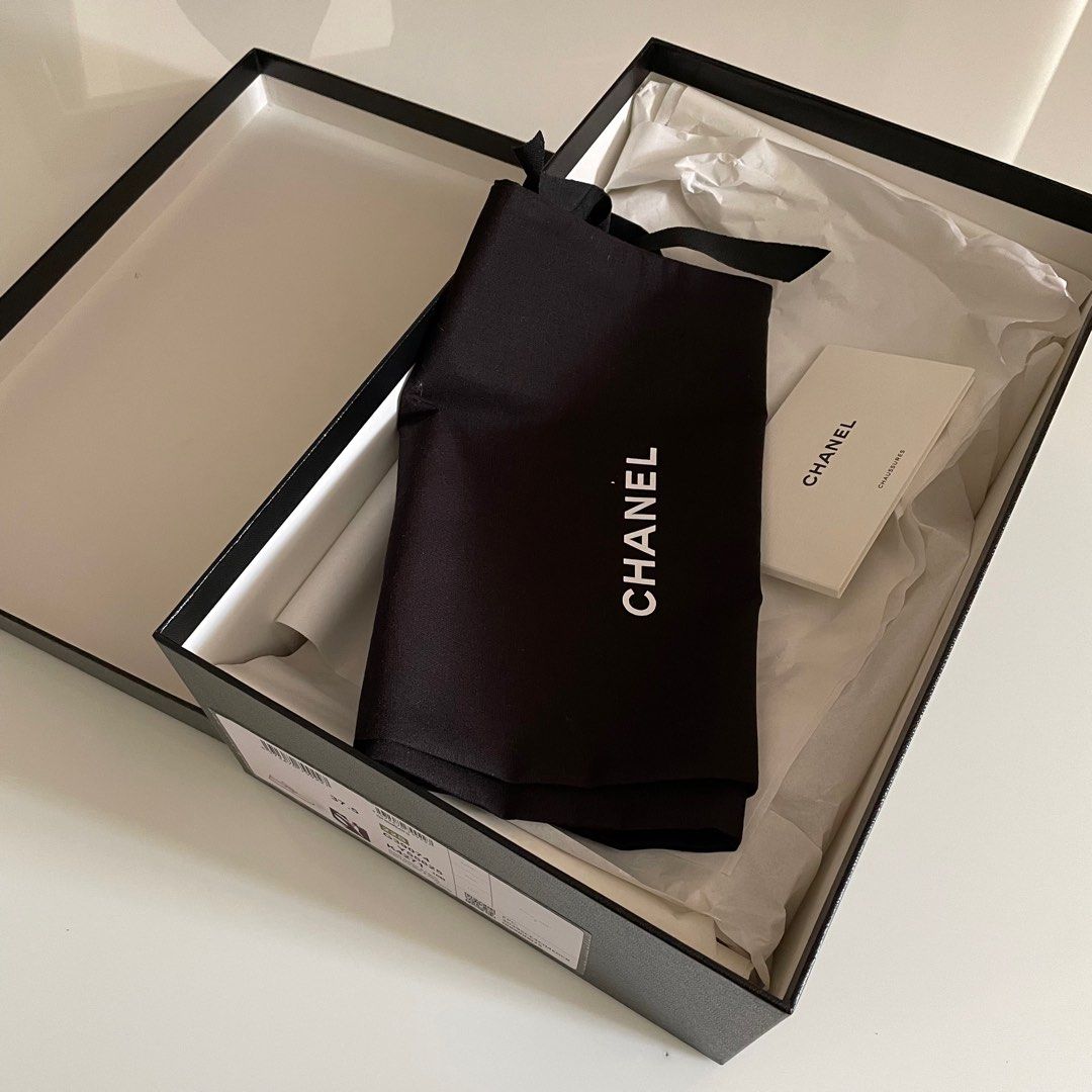 Chanel Shoe Storage Bags and Box, Luxury, Sneakers & Footwear on Carousell
