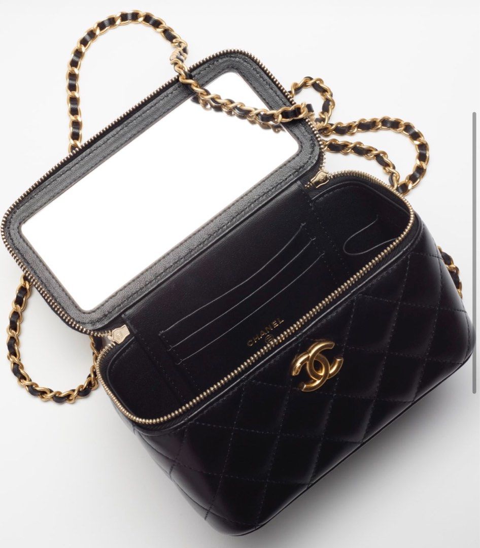 Chanel Vanity Case - 77 For Sale on 1stDibs  chanel vanity bag, channel vanity  bag, chanel pink vanity case