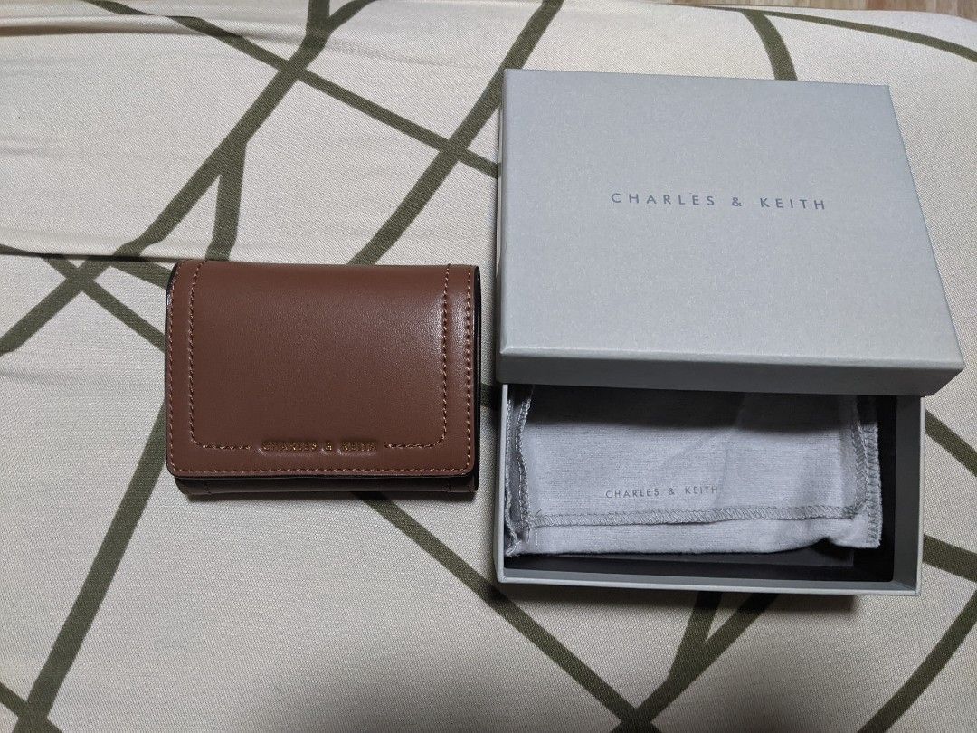 Charles & Keith Brand New Wallet, Luxury, Bags & Wallets On Carousell