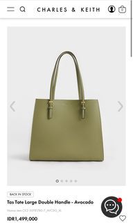 Charles & Keith Double Handle Totebag