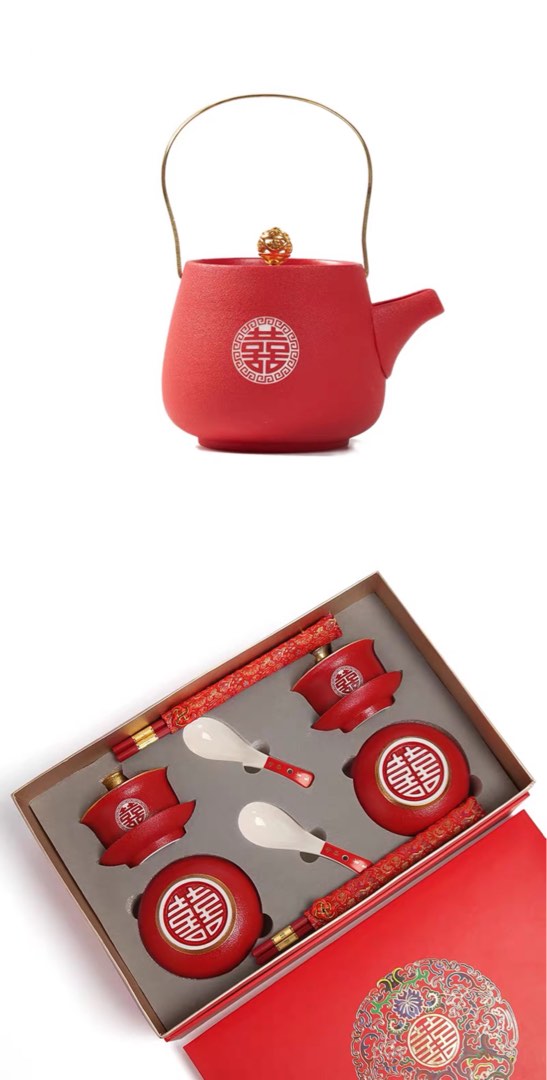 Chinese Wedding Tea Set, TV & Home Appliances, Kitchen Appliances