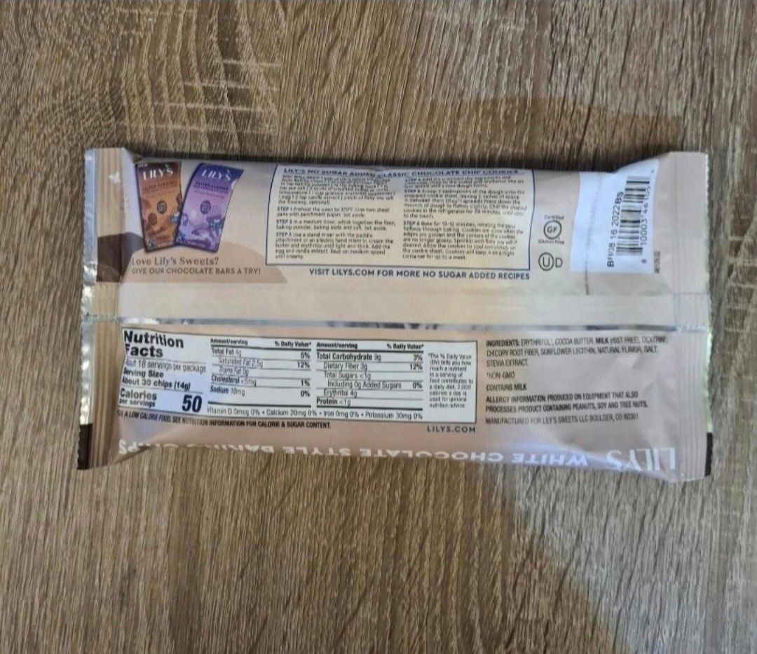 Clearance Sale - Best Before Aug 2022 Lily White chocolate ...