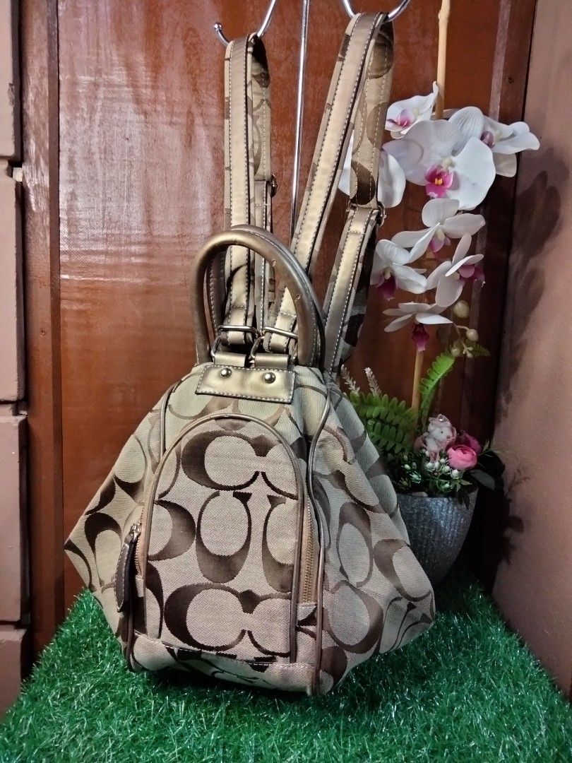 Coach 2 way cheap backpack