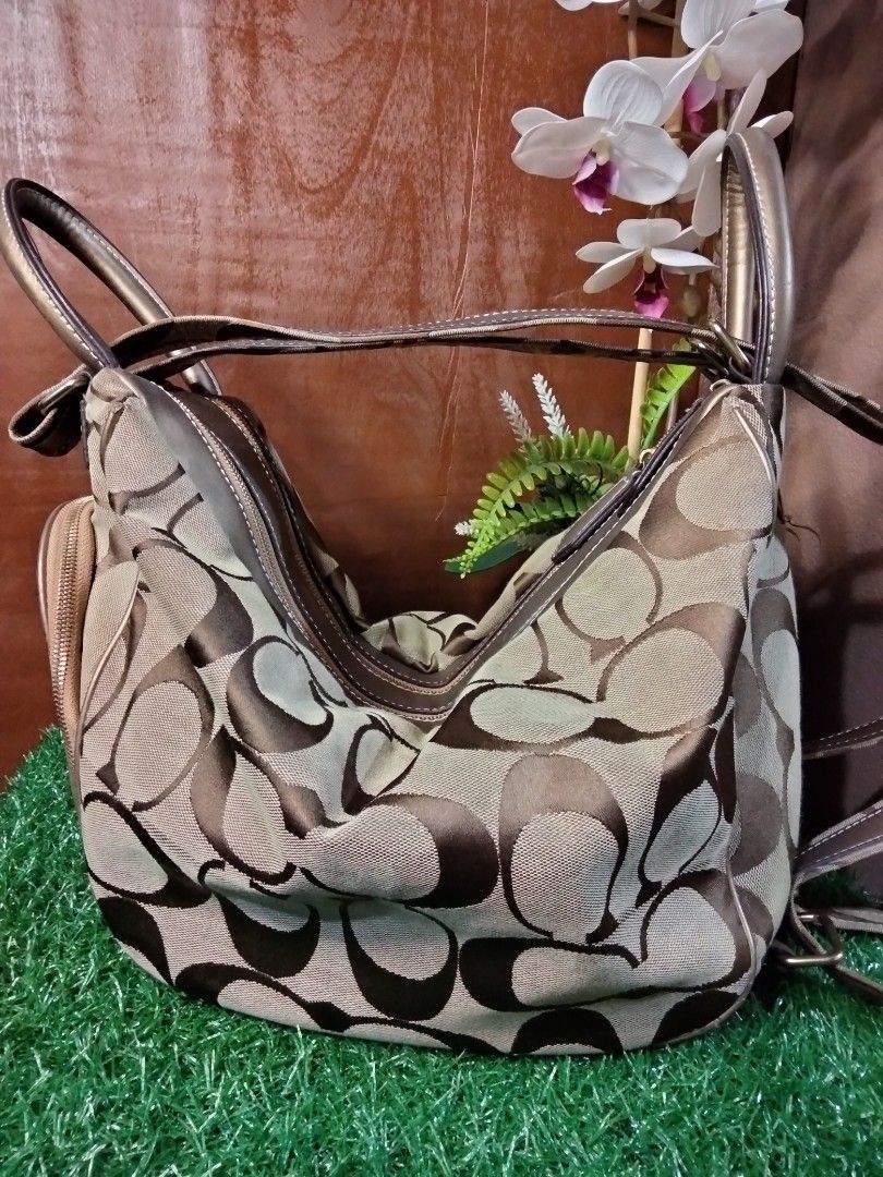 Coach 2 way cheap backpack