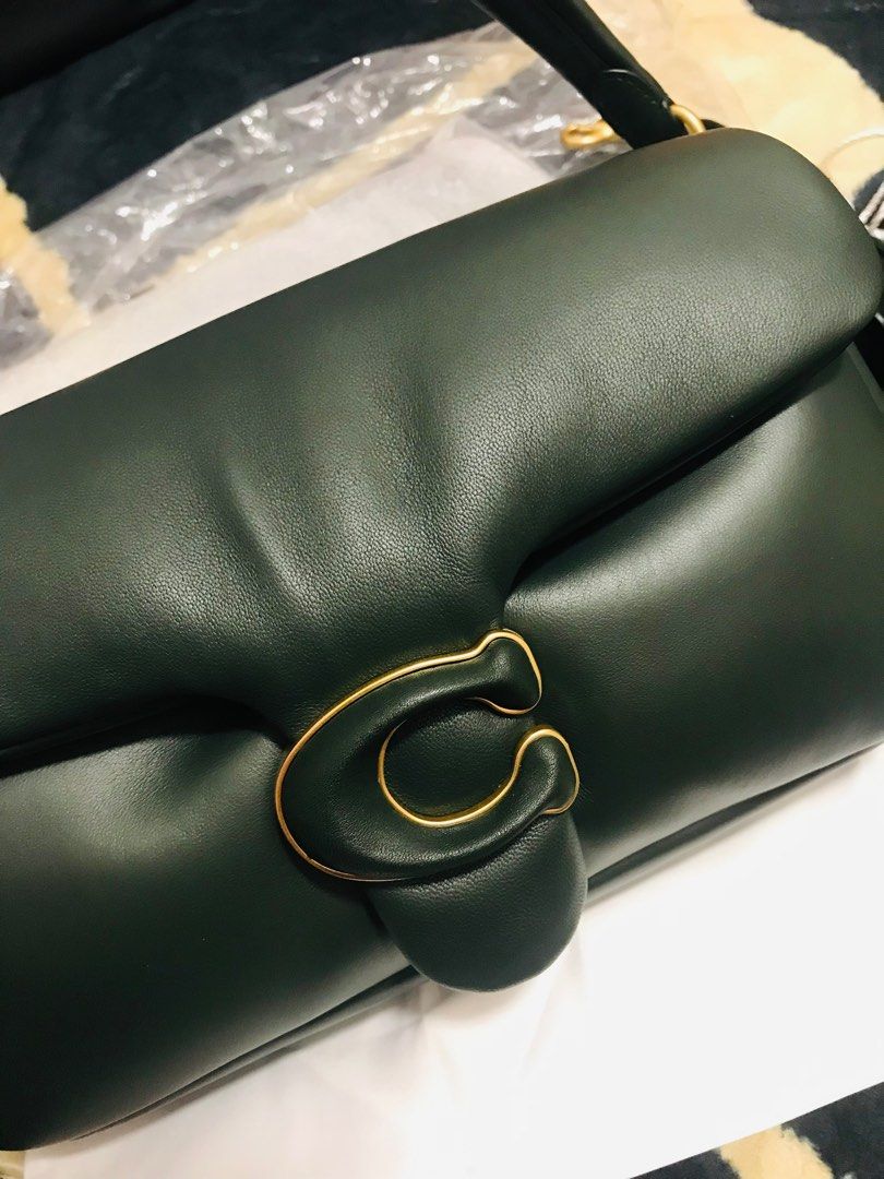Original Coach Pillow Tabby 26 Emerald Green, Luxury, Bags & Wallets on  Carousell
