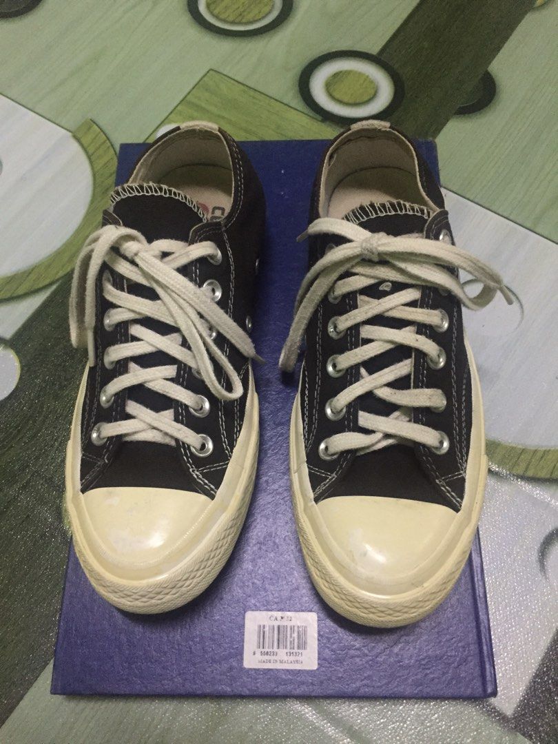 CONVERSE X COMME DES GARCONS SIZE 5.5 UK Men s Fashion Footwear