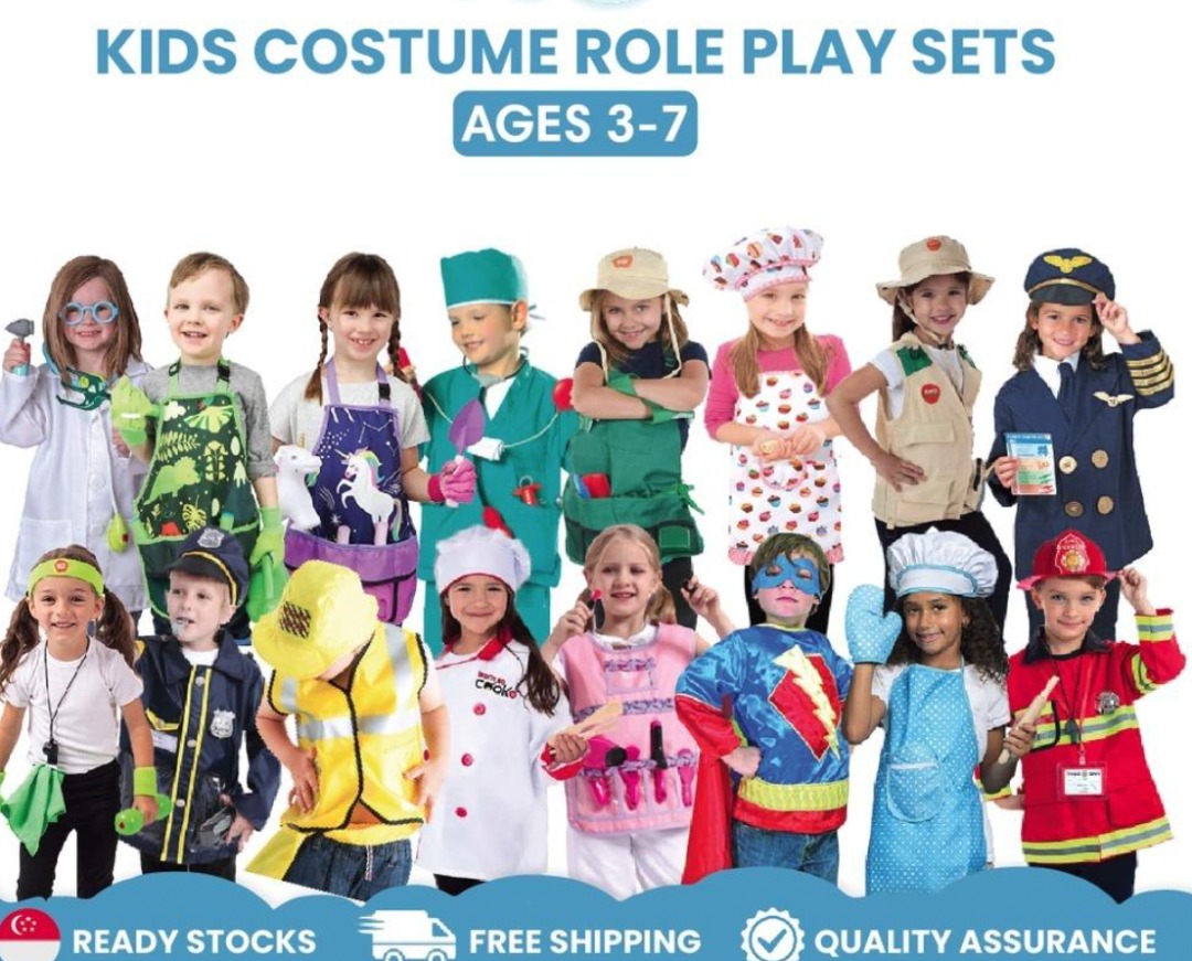 Children's role play costumes top