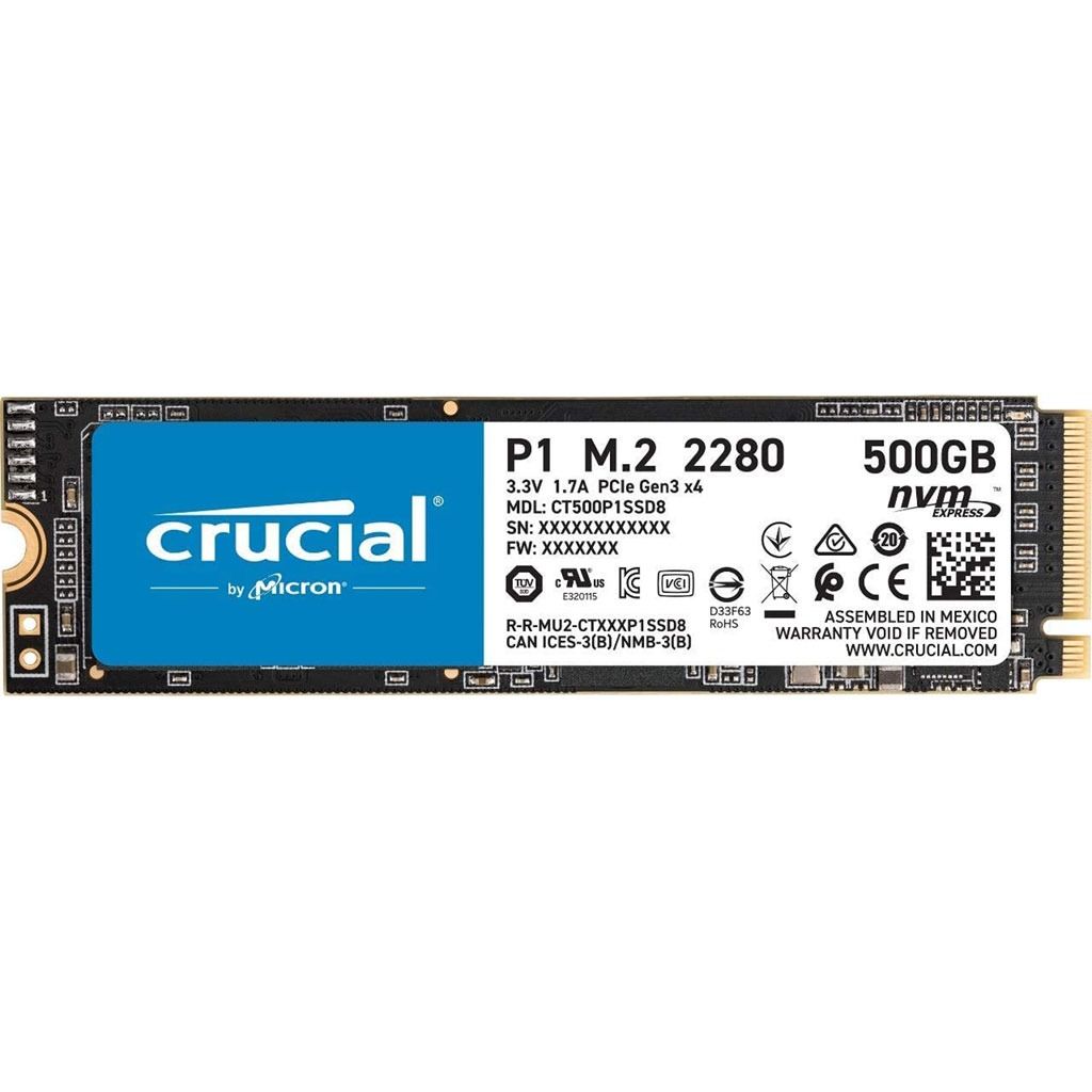 Crucial P1 1TB m.2 NVMe SSD