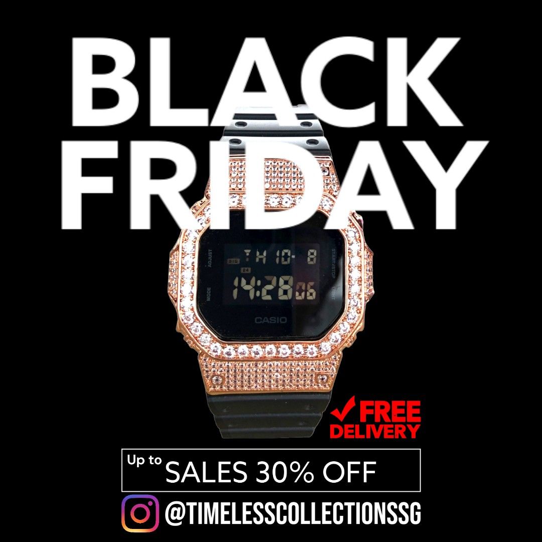Casio black clearance friday sale