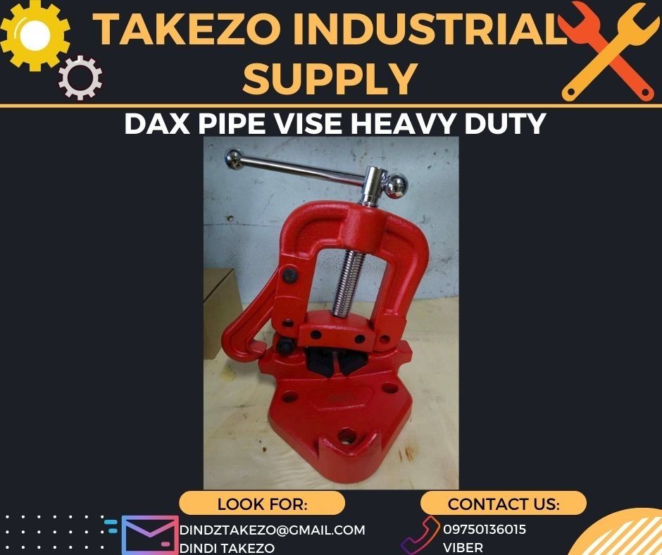 Dax Pipe Vise Heavy Duty, Commercial & Industrial, Industrial Equipment