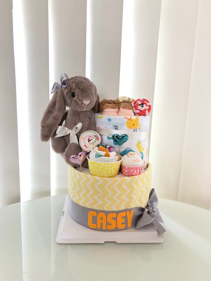 Diaper Cake / newborn baby gift set / hamper, Babies & Kids, Babies ...