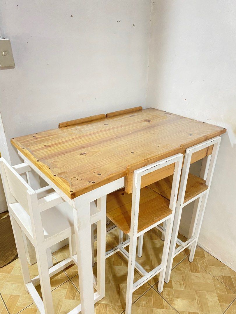 Bar type deals dining set