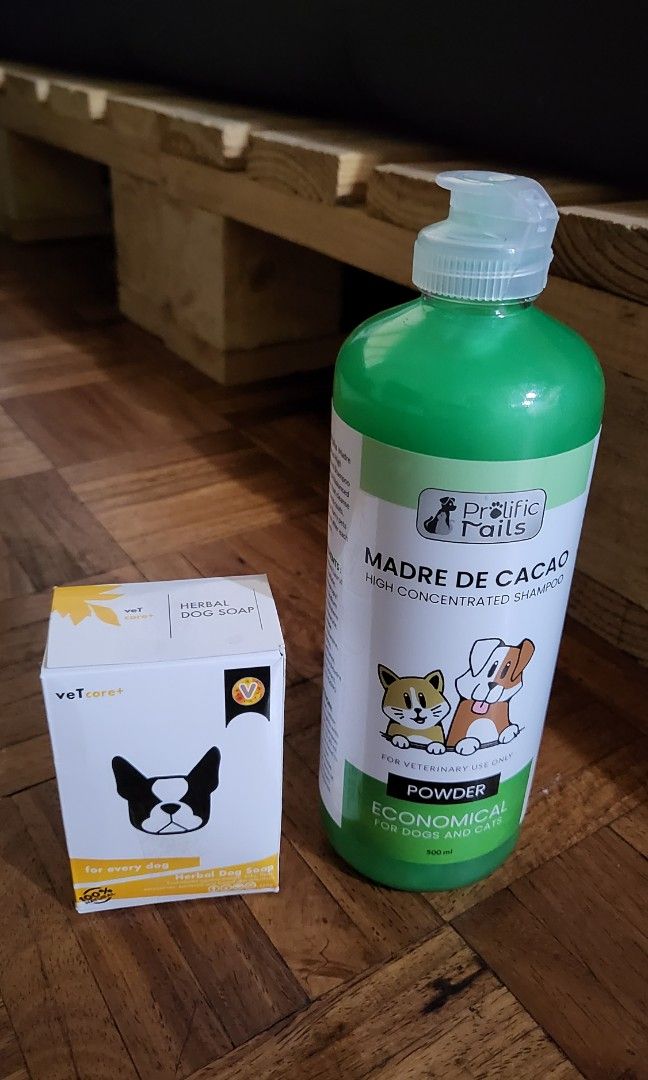 Dog soap and shampoo bundle, Pet Supplies, Health & Grooming on Carousell