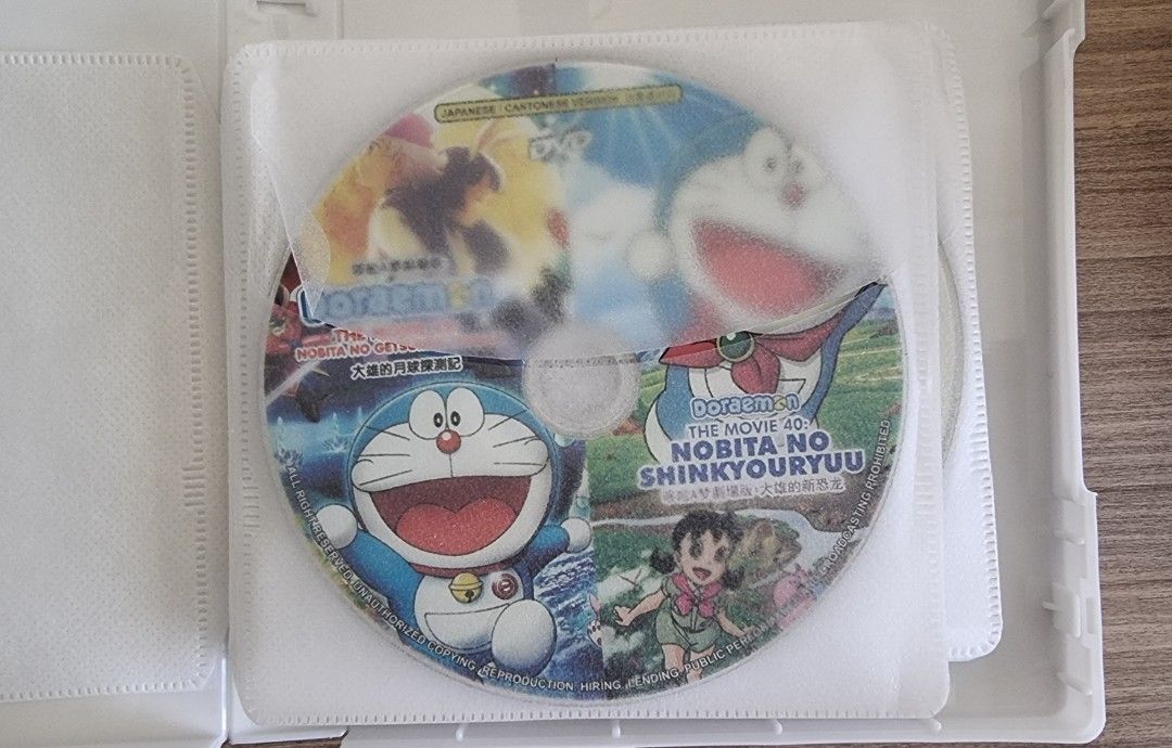 Doraemon DVDs Movie Collections, Hobbies & Toys, Music & Media, CDs
