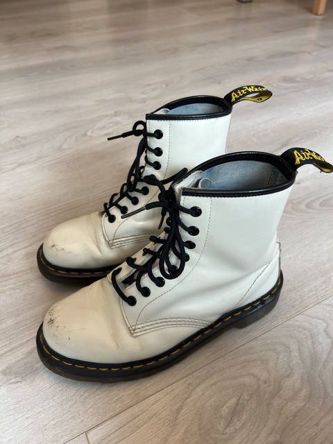 All white dr new arrivals martens 146