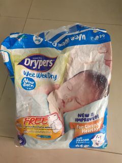 Drypers (new born) x13pcs free shipping