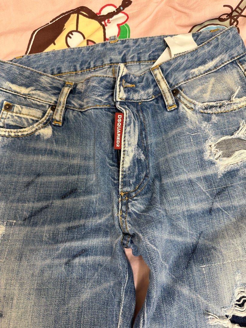 dsquared2 （分類：牛仔褲、Leggings）位於 Hong Kong。 由 welcomeli 提交（商品編號 1198976366，圖片 3）。簡介： 正品 80%new 160-165cm 穿到 原價幾千。