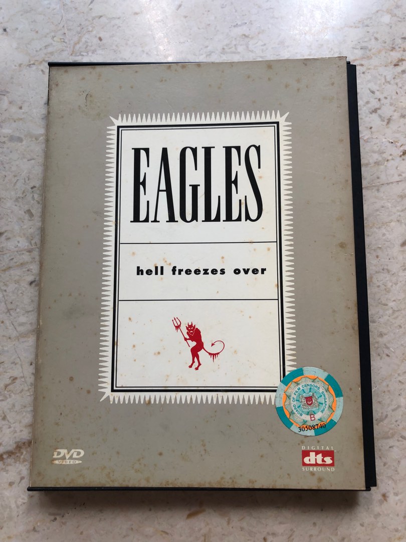 Eagle Hell Freezes Over DVD video, Hobbies & Toys, Music & Media, CDs