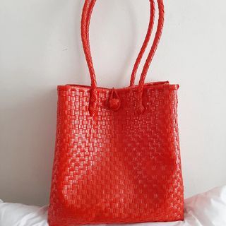 Eco bag premium red