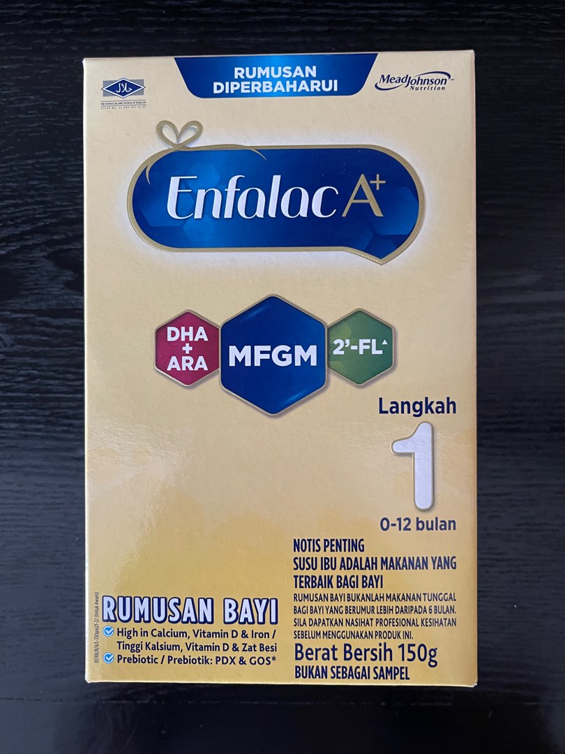 1 Box ONLY of Enfalac A+ Baby Formula Milk Powder Step 1. Exp May 2024