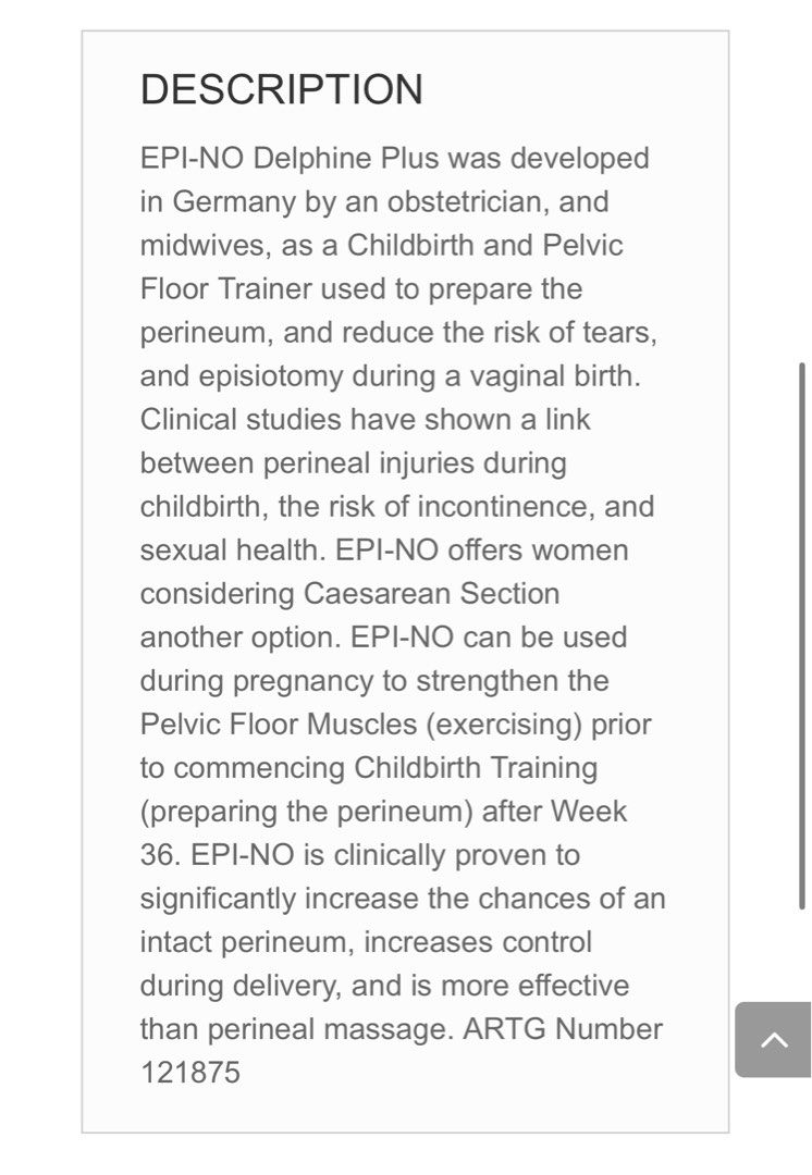 EPINO Childbirth Trainer, Health & Nutrition, Assistive & Rehabilatory