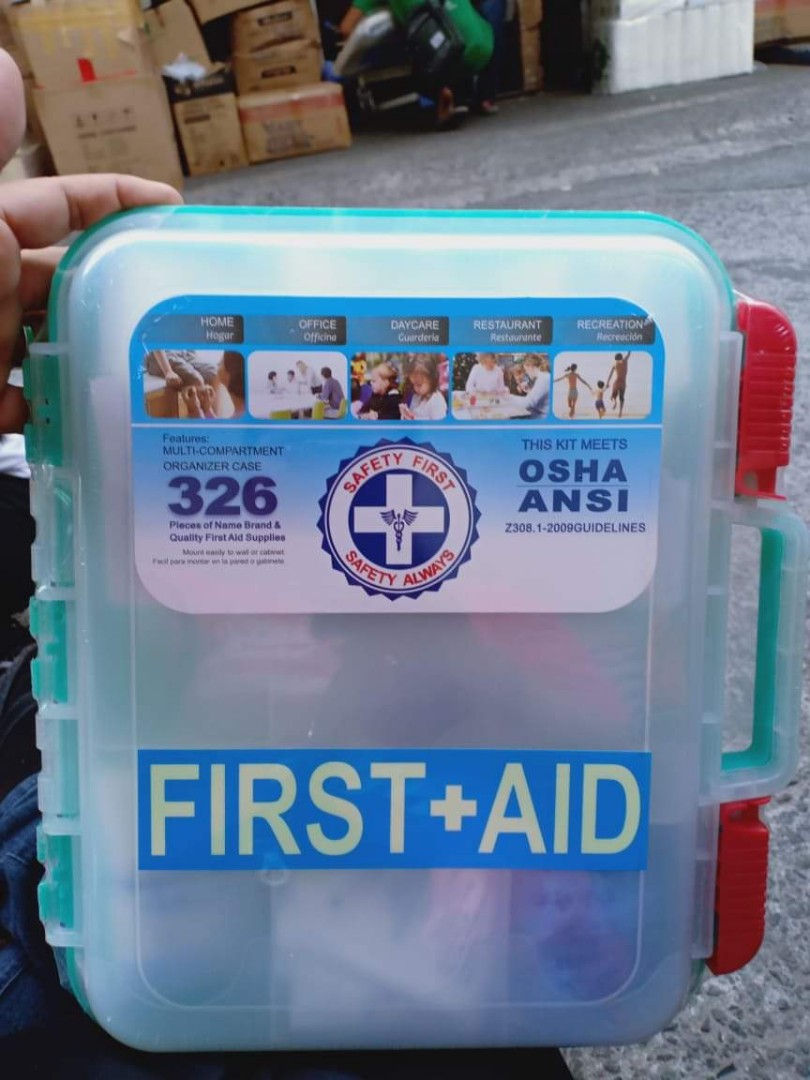 Nutrition Program First Aid Kit First aid kit big, Health & Nutrition, Assistive & Rehabilatory Aids ...